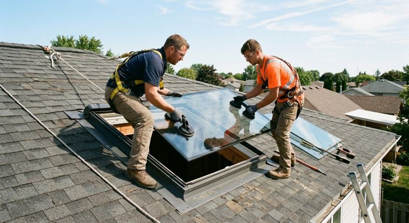 Skylight Glass Replacement in Gig Harbor, WA