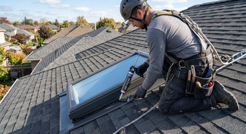 Skylight Sealing in Santa Rosa, CA