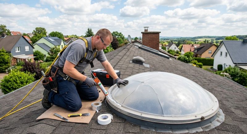 Dome Skylight Repair in Puyallup, WA
