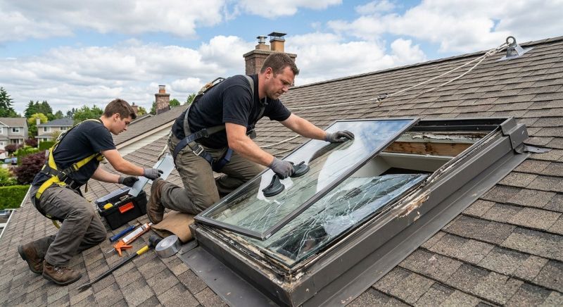 Skylight Glass Replacement in Kent, WA