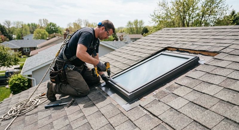 Vented Skylight Installation in Gig Harbor, WA